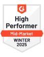 G2 High Performer Mid Market