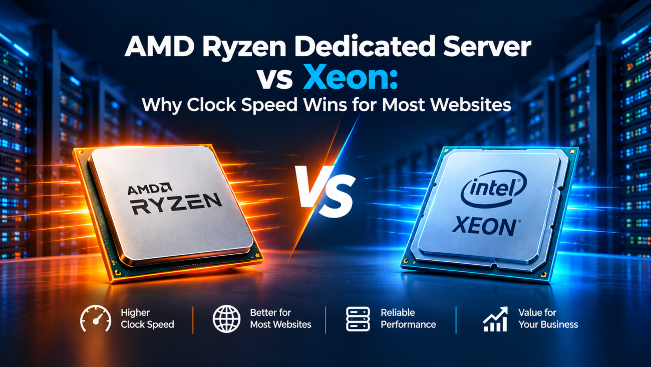 AMD Ryzen dedicated server