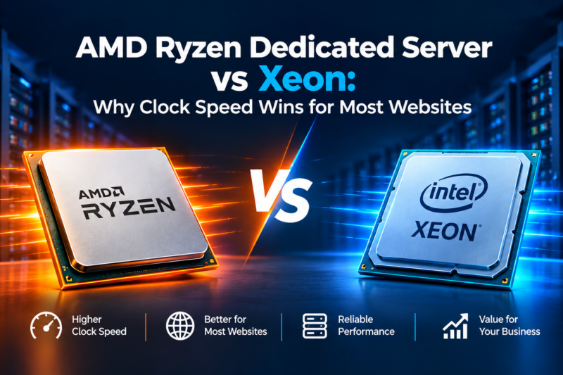 AMD Ryzen dedicated server