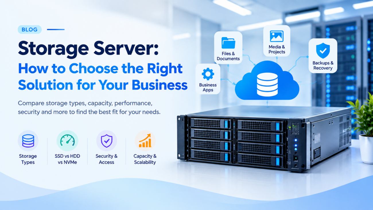 Storage Server in India: Choose the Right Solution