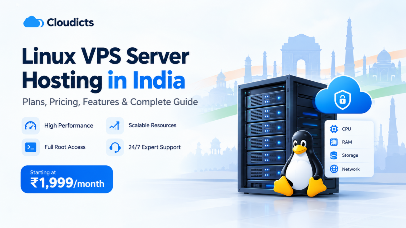 Linux VPS Server Hosting in India