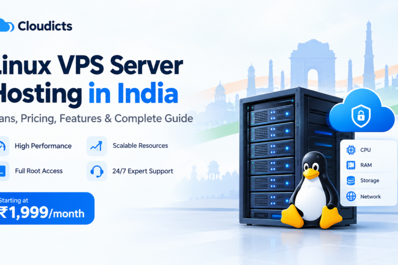 Linux VPS Server Hosting in India