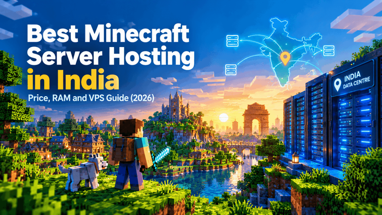 Minecraft server hosting in India